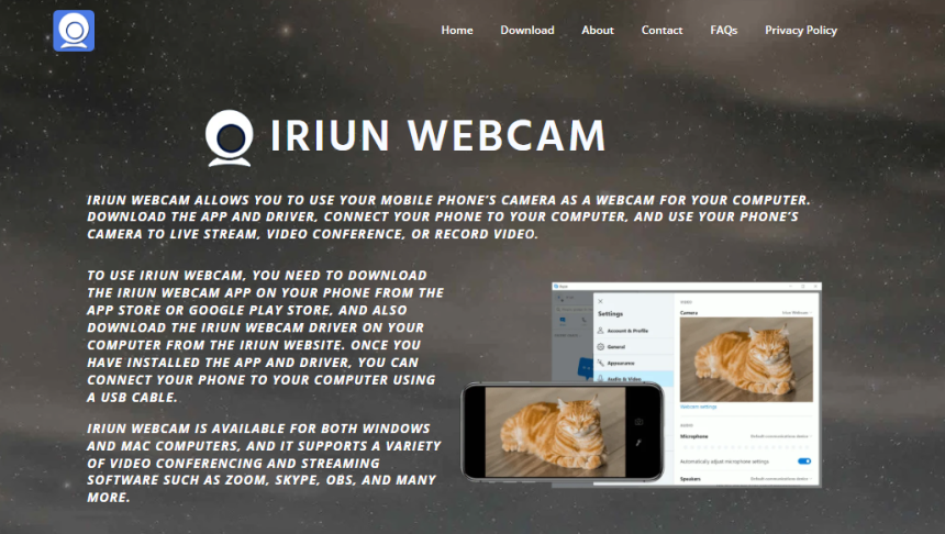 IRIUN Webcam
