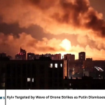 Kyiv Targeted by Wave of Drone Strikes as Putin Dismisses Trump’s Call for Truce