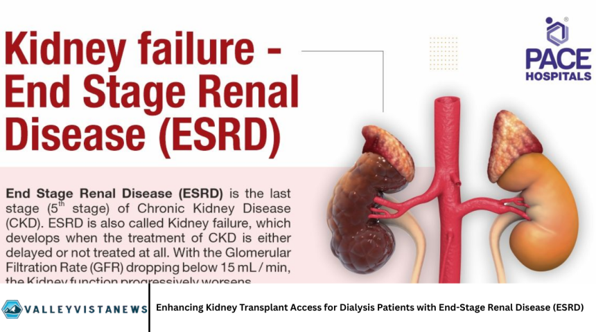 Enhancing Kidney Transplant Access for Dialysis Patients with End-Stage Renal Disease (ESRD)