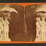 An umbrella in the rain